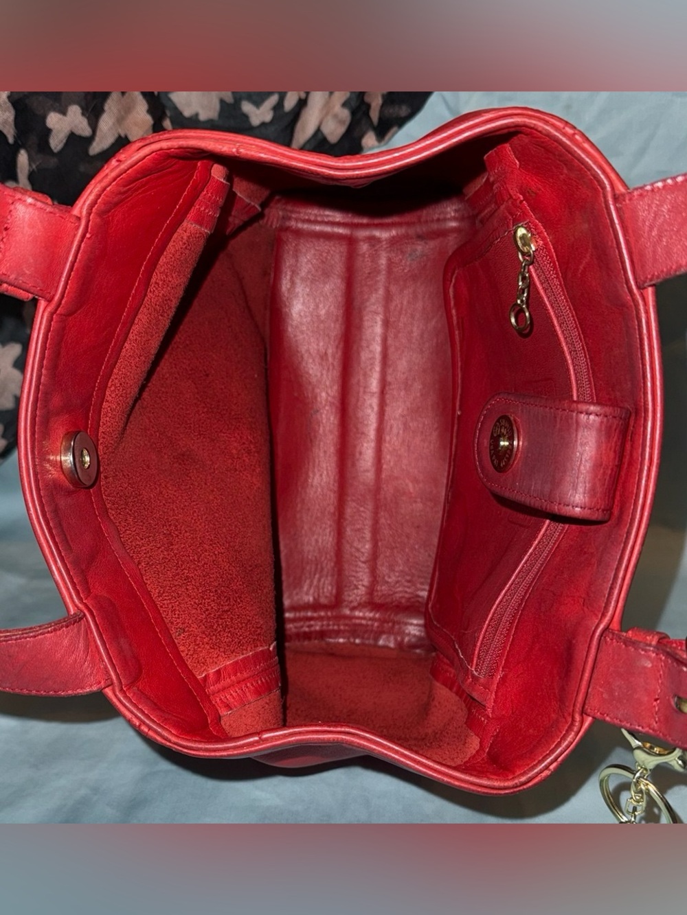 Coach Vintage Waverly Soho Buckle Bag with Cherry Charm - Picture 11 of 12